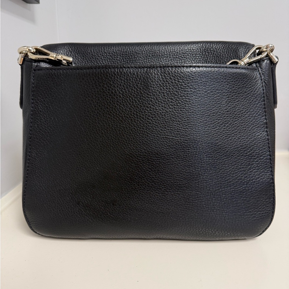 Kate Spade Black Leather Crossbody Bag - Picture 2 of 2